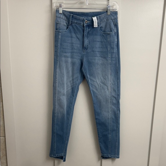 HALARA flex Light Blue Women's Skinny Jeans - Picture 2 of 5